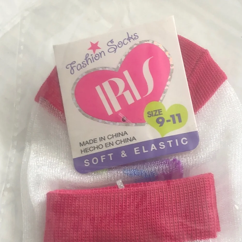 Iris Kid Fashion Sheer Socks